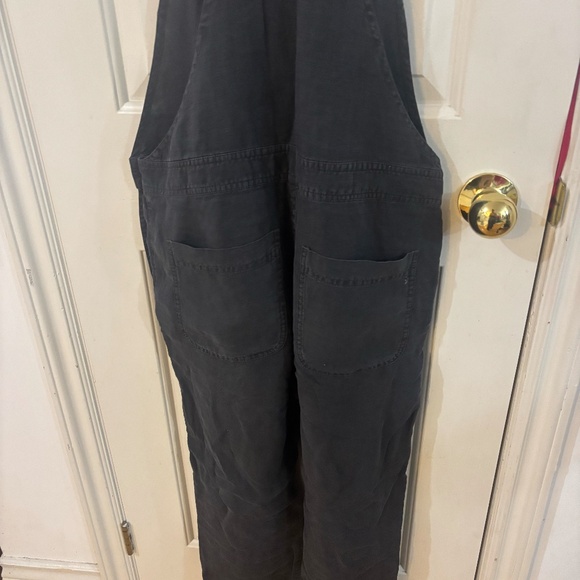James Perse Los Angeles black 100% cotton overalls * read description  Charcoal - Picture 9 of 11